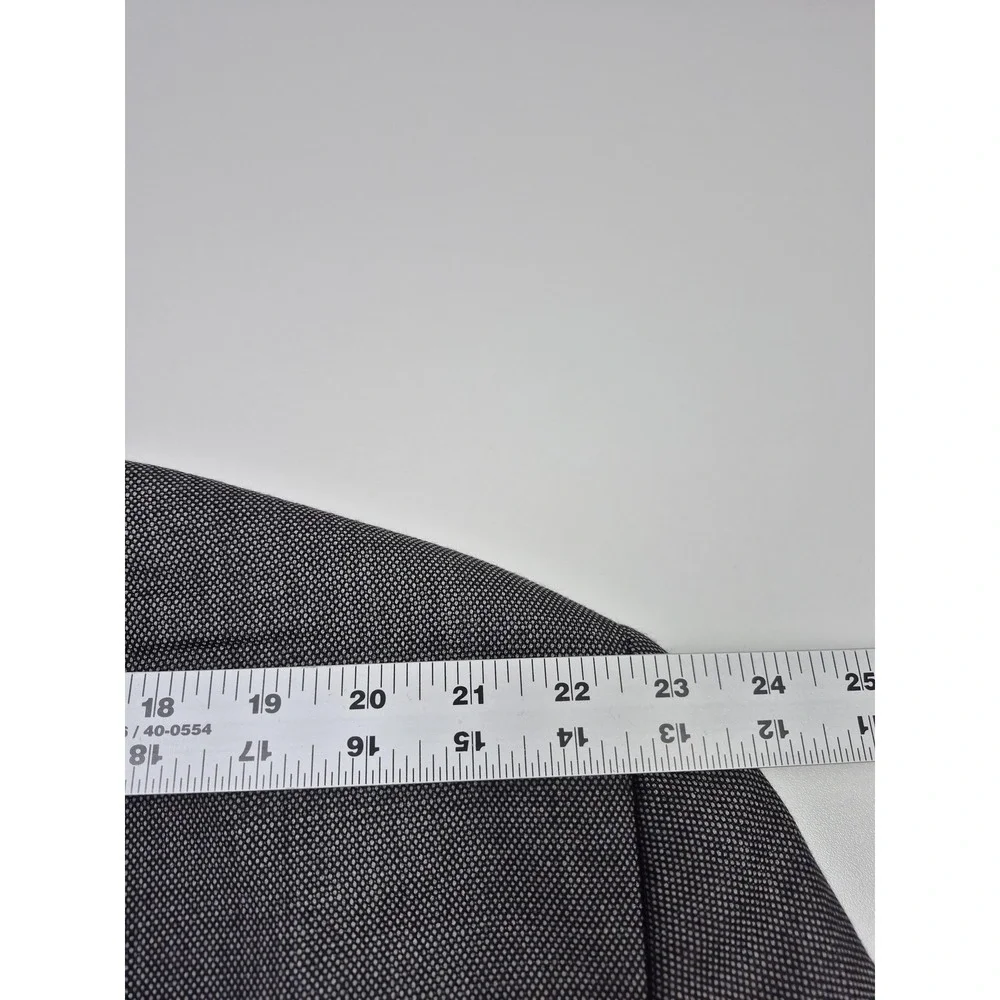 S Cohen Suit Mens 50R Gray 3 Button Wool Cashmere 2 Piece 45x36 Geometric NWT